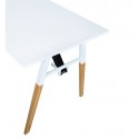 Duramax Neo 62 in. White Folding Table (68053)