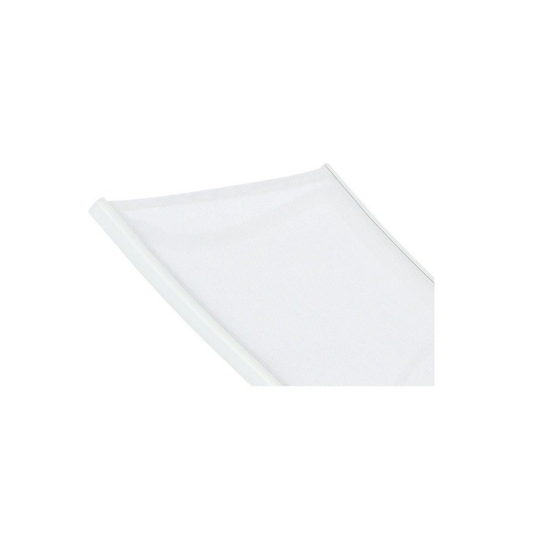 Duramax Corsica 5-Position White Lounger (68071)