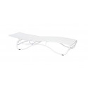 Duramax Corsica 5-Position White Lounger (68071)