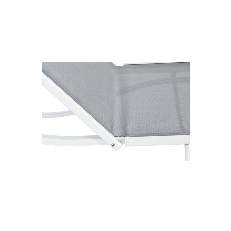 Duramax Corsica 5-Position Gray Lounger (68081)