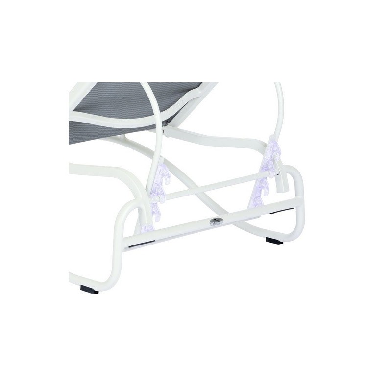 Duramax Corsica 5-Position Gray Lounger (68081)