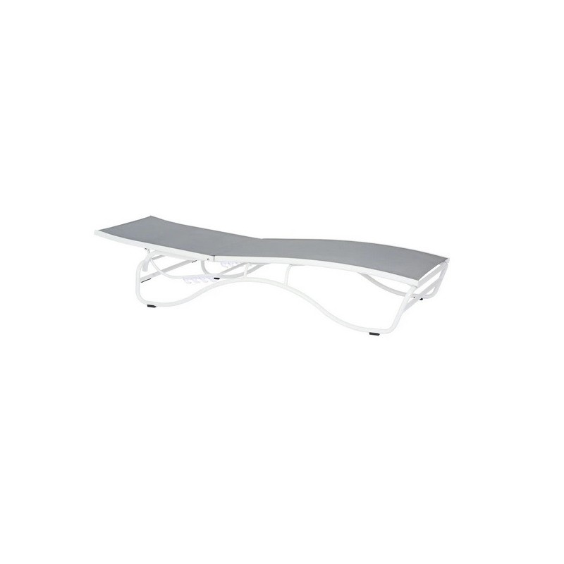 Duramax Corsica 5-Position Gray Lounger (68081)