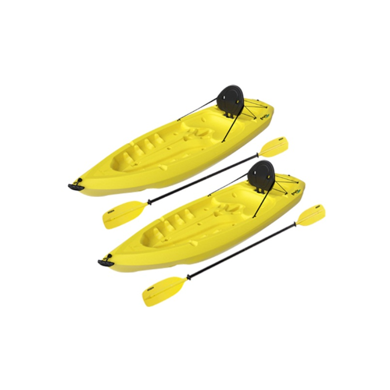 Lifetime Daylite Kayak 2-pack w/Paddles (Yellow) 90158
