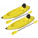 Lifetime Daylite Kayak 2-pack w/Paddles (Yellow) 90158