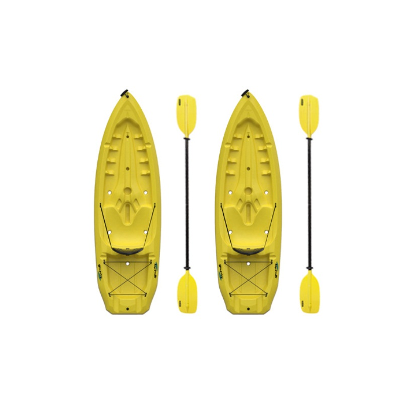Lifetime Daylite Kayak 2-pack w/Paddles - Yellow (90158)