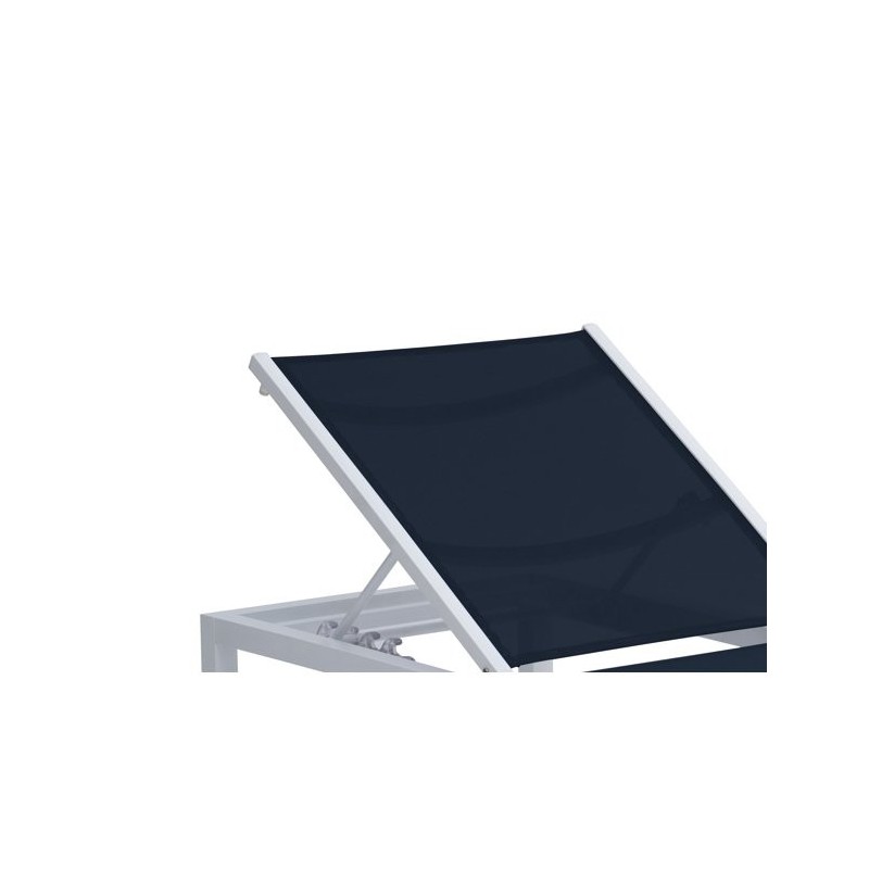 Duramax Niki 5-Position Navy Blue Lounger (68093)