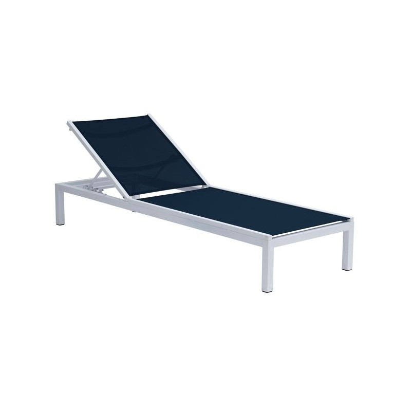 Duramax Niki 5-Position Navy Blue Lounger (68093)