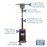 Blue Sky Outdoor Gas Patio Heater - Hammered Bronze (PHG8732BZ) Blue Sky Outdoor Gas Patio Heater - Hammered Bronze (PHG8732BZ)