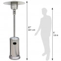 Blue Sky Outdoor Liquid Propane Patio Heater - Stainless Steel (PHG8732SS)