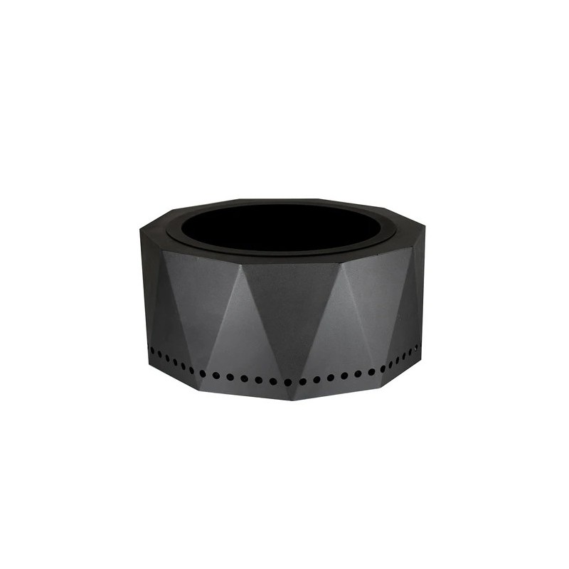 Blue Sky Ridge Fire Pit with Spark Screen and Screen Lift - Black (PFP1513-C)