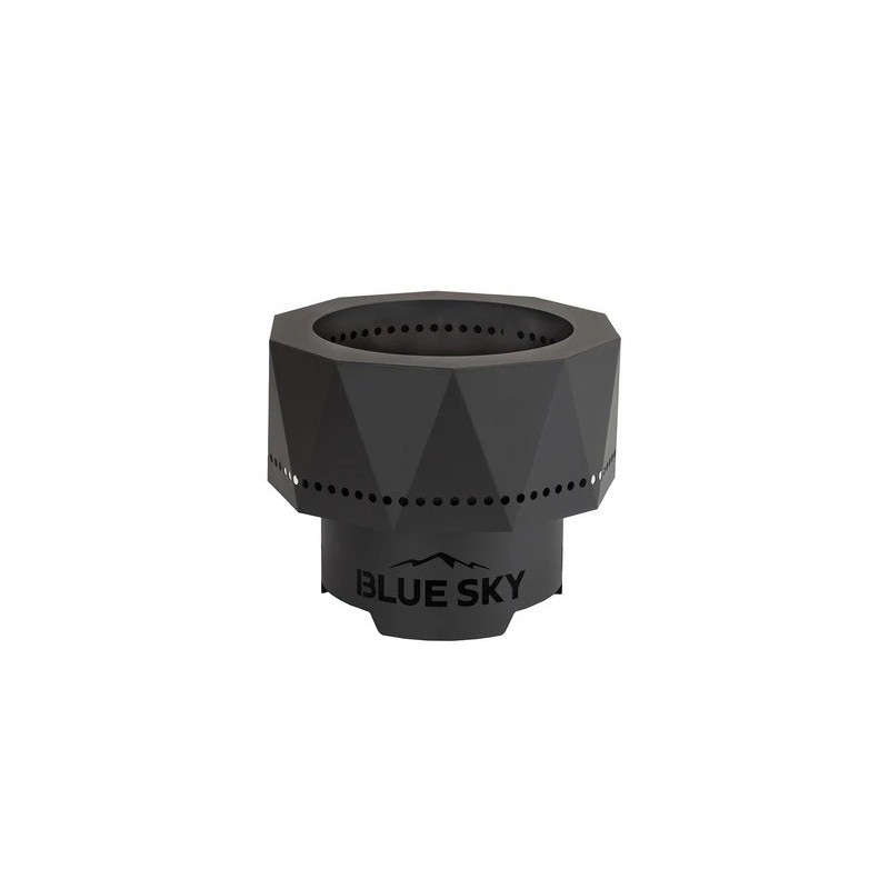 Blue Sky Ridge Fire Pit with Spark Screen and Screen Lift - Black (PFP1513-C)