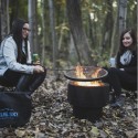 Blue Sky Ridge Fire Pit with Spark Screen and Screen Lift - Black (PFP1513-C) Blue Sky Ridge Fire Pit with Spark Screen and Screen Lift - Black (PFP1513-C)