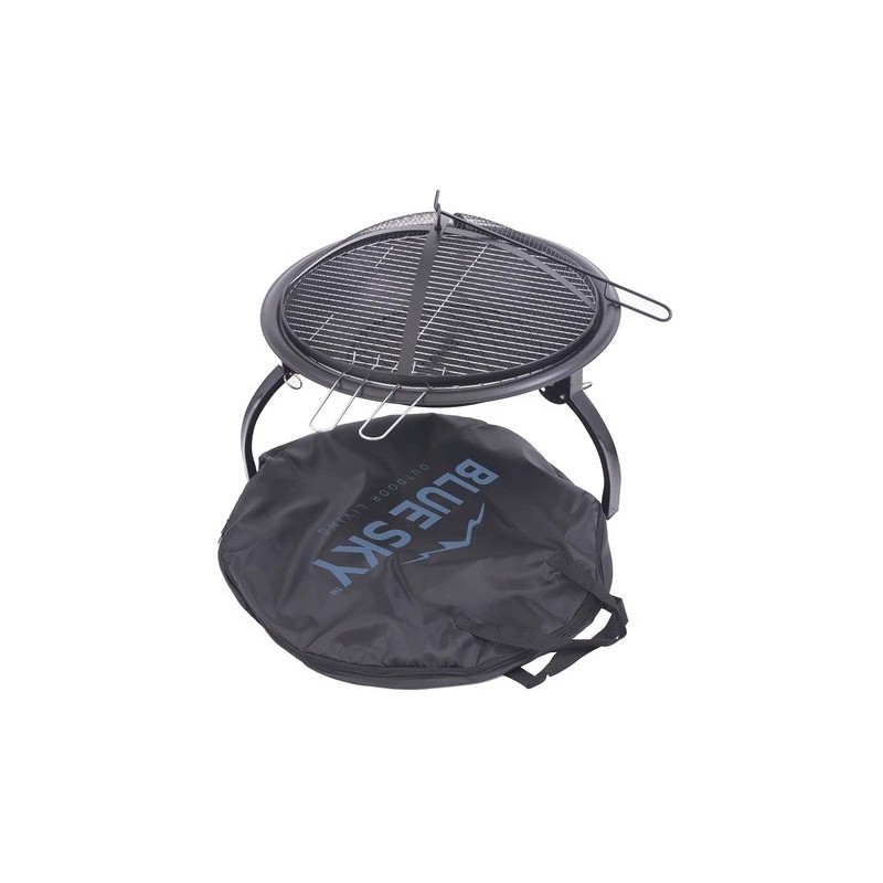 Blue Sky Outdoor Living 21.25" Fire Pit with Foldable Legs (WBPFP22)