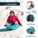 Lifetime 2-Pack 48 in. Snow Sled - Aqua (91141)