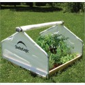 ShelterLogic 4x4x2'4 Peak Raised Bed Greenhouse - Roll-Up (70619)