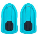 Lifetime 2-Pack 48 in. Snow Sled - Aqua (91141)