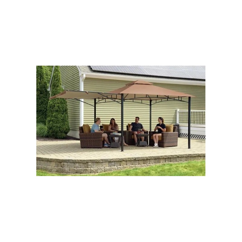 ShelterLogic 11x11 Redwood Gazebo - Bronze (24011)