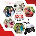 Cruzin Cooler 48 V Mobile Scooter Cooler (CZ-HBSportX) Cruzin Cooler 48 V Mobile Scooter Cooler (CZ-HBSportX)