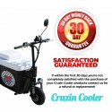 Cruzin Cooler 48 V Mobile Scooter Cooler (CZ-HBSportX)