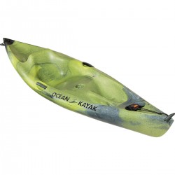 Ocean Kayak Banzai Sit-on-Top Youth Kayak - Lemongrass (07.6055.1229)