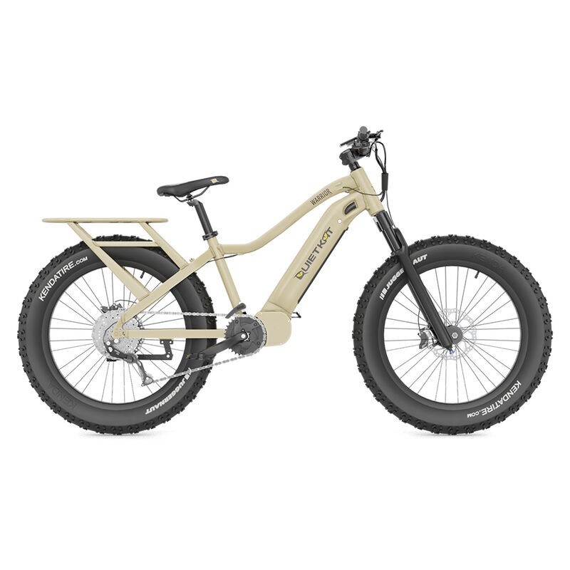 QuietKat Warrior Electric Bike - Sandstone (21 WAR 75 SND 17)