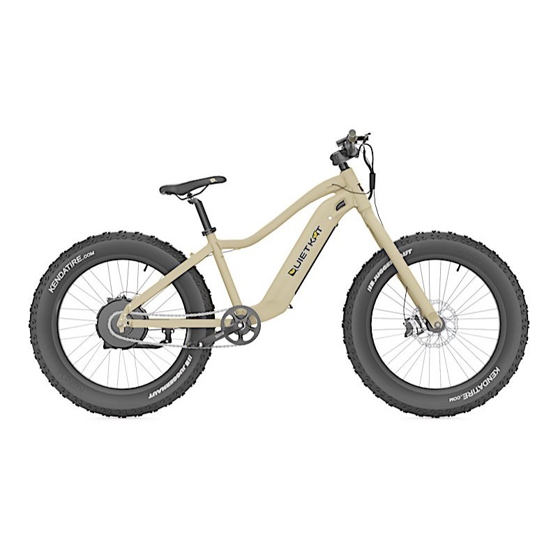 QuietKat Ranger 5.0 Electric Bike - Sandstone (21 ROV 50 SND 18)