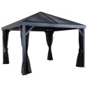 Sojag 12x12 South Beach Aluminum Gazebo - Light Grey (500-9167894)