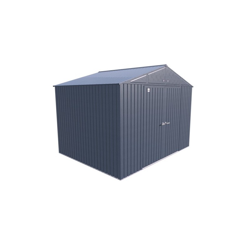 Arrow 10x8 Elite Steel Storage Shed - Blue Grey (EG108BG)