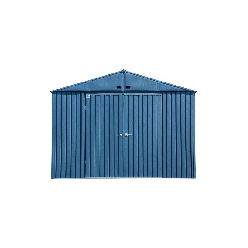 Arrow 10x8 Elite Steel Storage Shed - Blue Grey (EG108BG)