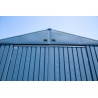Arrow 10x8 Elite Steel Storage Shed - Blue Grey (EG108BG) Arrow 10x8 Elite Steel Storage Shed - Blue Grey (EG108BG)