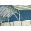 Arrow 10x8 Elite Steel Storage Shed - Blue Grey (EG108BG) Arrow 10x8 Elite Steel Storage Shed - Blue Grey (EG108BG)