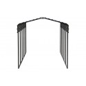 Arrow 10x24x9  Steel Carport Kit - Eggshell (CPH102409)