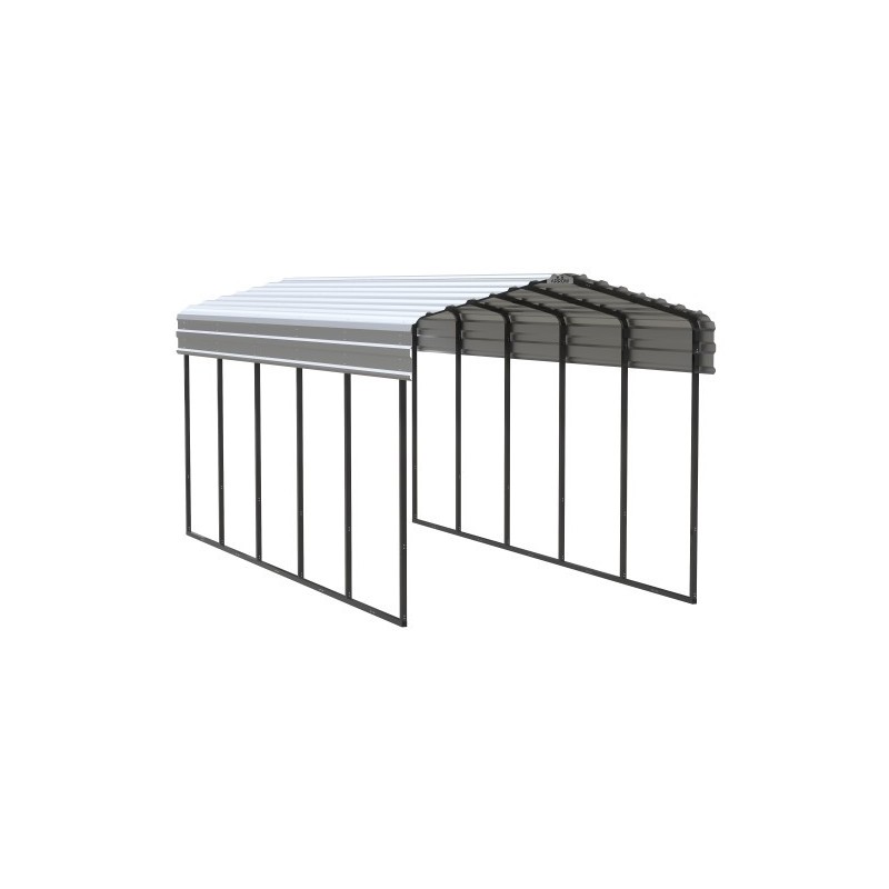 Arrow 10x24x9  Steel Carport Kit - Eggshell (CPH102409)