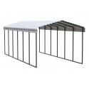 Arrow 12x29x9  Steel Carport Kit - Eggshell (CPH122909)