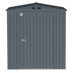 Arrow 6x6 Elite Steel Storage Shed - Anthracite (EG66AN)