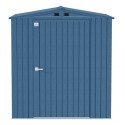 Arrow Elite 6x6 Metal Storage Shed Kit - Blue Grey (EG66BG)