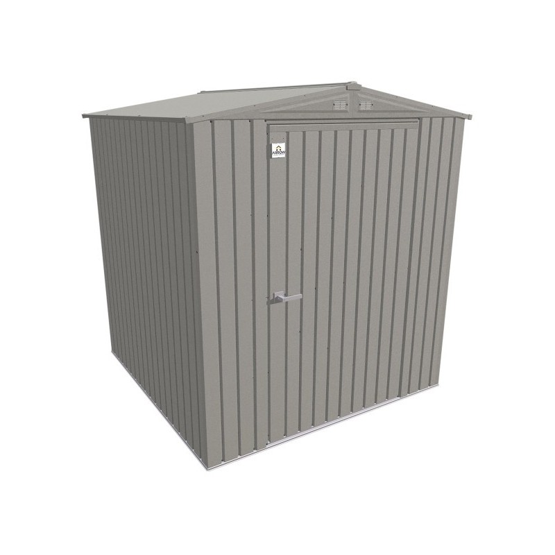 Arrow 6x6 Elite Steel Storage Shed - Cool Grey (EG66CG)