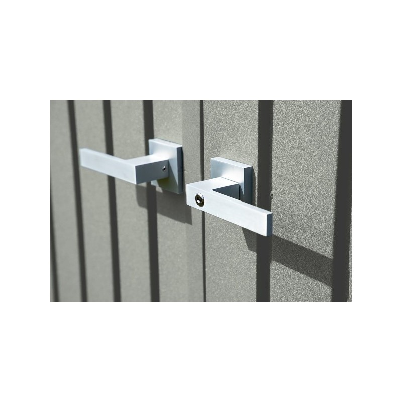 Arrow Elite 8x6 Metal Storage Shed Kit - Cool Grey (EG86CG)