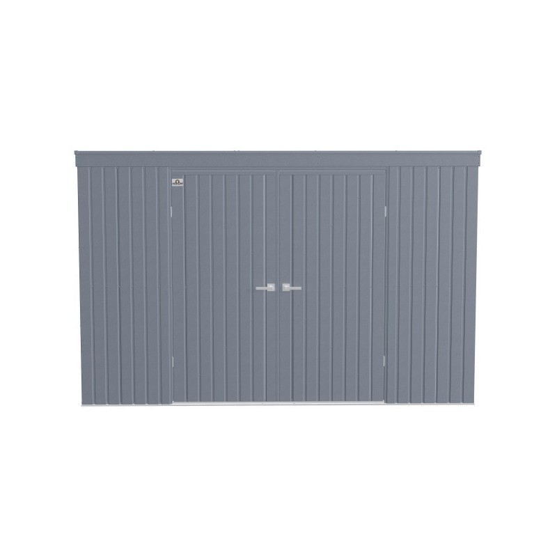 Arrow Elite 10x4 Metal Storage Shed Kit - Anthracite (EP104AN)