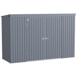 Arrow Elite 10x4 Metal Storage Shed Kit - Anthracite (EP104AN)