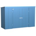 Arrow Elite 10x4 Metal Storage Shed Kit - Blue Grey (EP104BG)