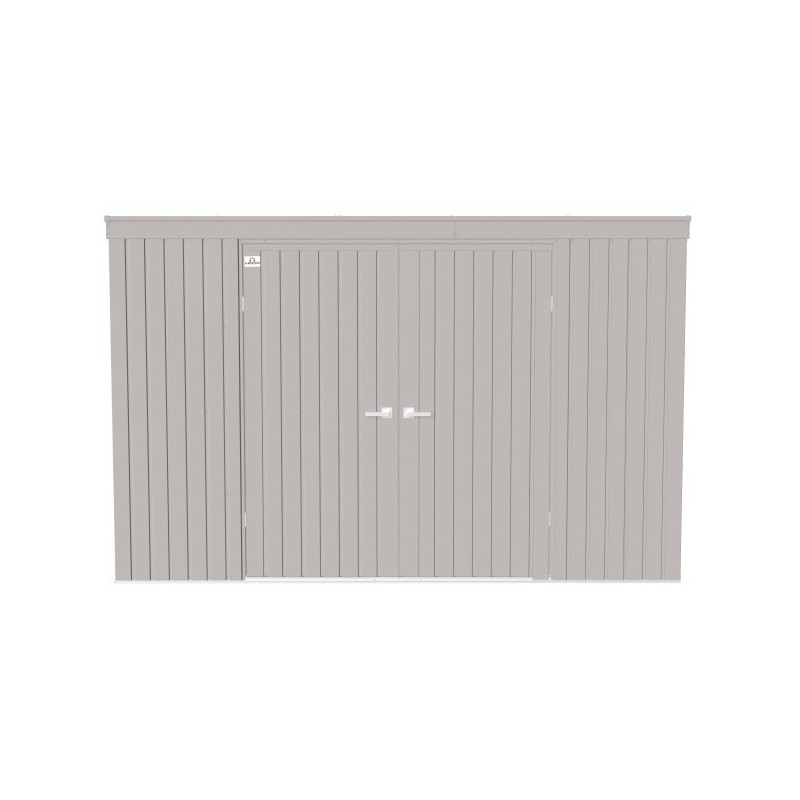 Arrow Elite 10x4 Metal Storage Shed Kit - Cool Grey (EP104CG)