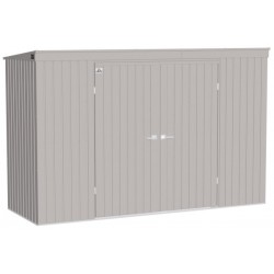 Arrow Elite 10x4 Metal Storage Shed Kit - Cool Grey (EP104CG)