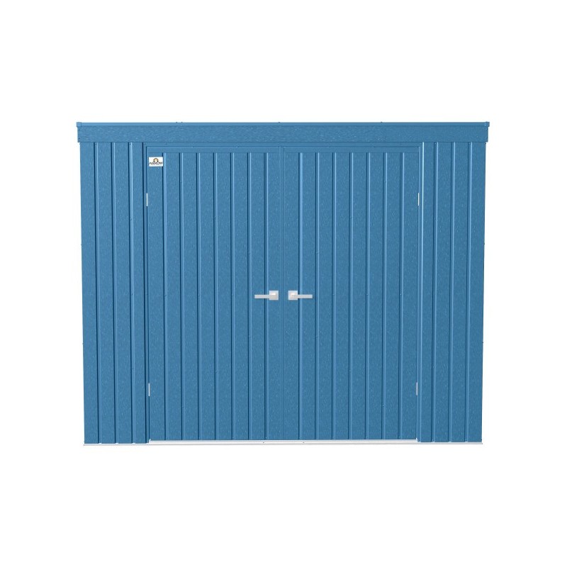 Arrow Elite 8x4 Metal Storage Shed Kit - Blue Grey (EP84BG)