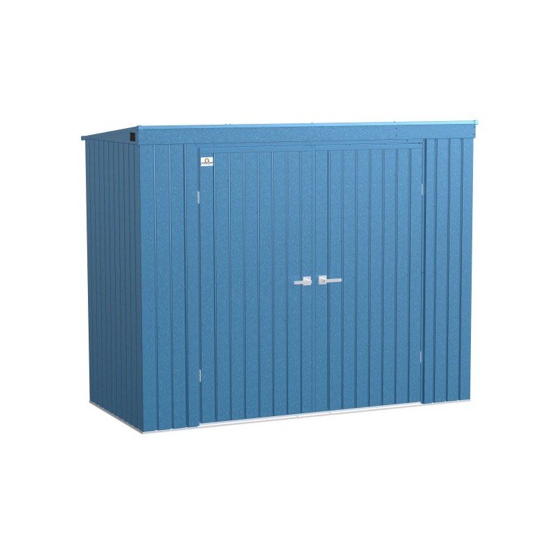 Arrow Elite 8x4 Metal Storage Shed Kit - Blue Grey (EP84BG)