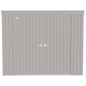 Arrow Elite 8x4 Metal Storage Shed Kit - Cool Grey (EP84CG)