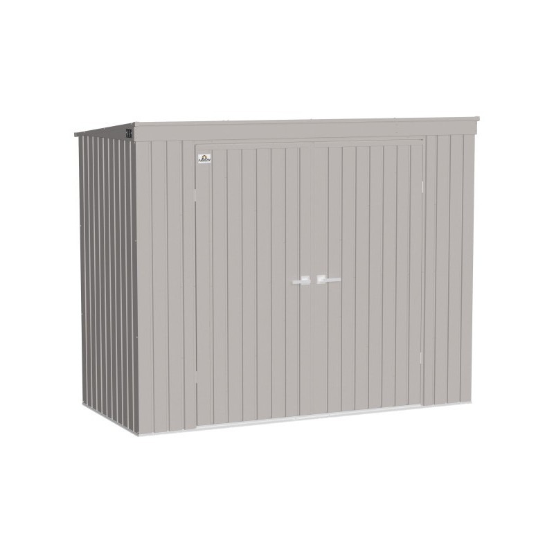 Arrow Elite 8x4 Metal Storage Shed Kit - Cool Grey (EP84CG)