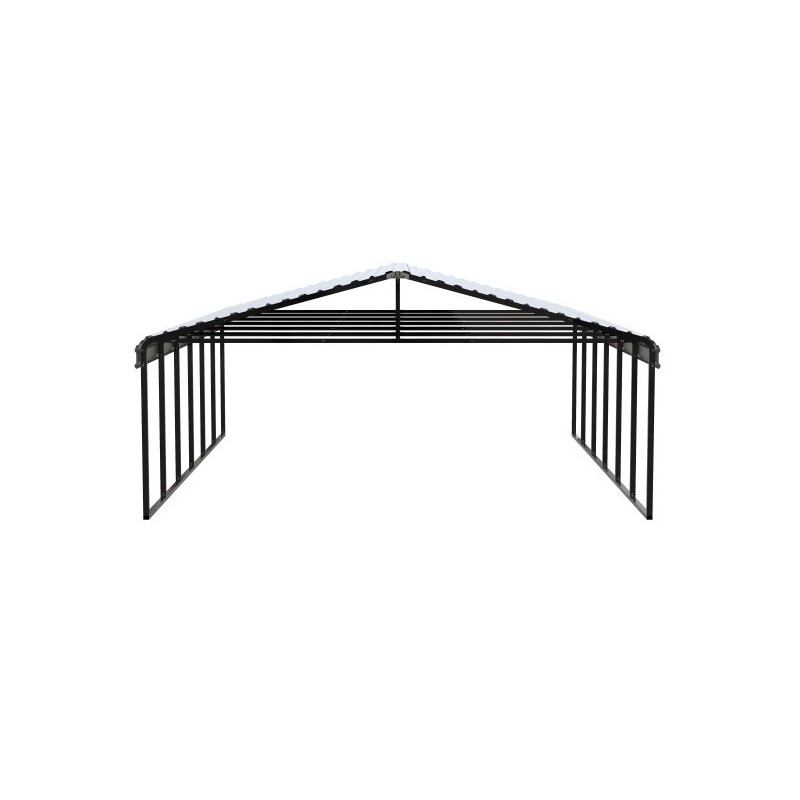 Arrow 20x29x9 Steel Auto Carport Kit  - Eggshell (CPH202909)