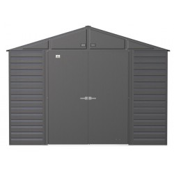 Arrow 10x12 Select Steel Storage Shed Kit - Charcoal (SCG1012CC)