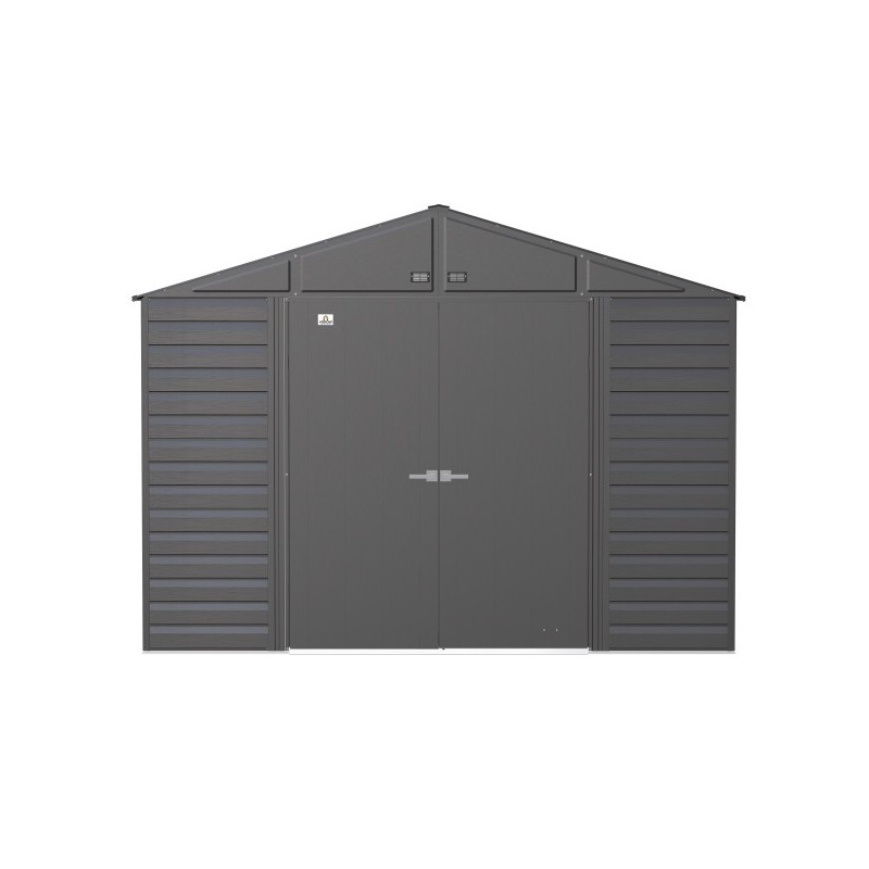 Arrow 10x12 Select Steel Storage Shed Kit - Charcoal (SCG1012CC)